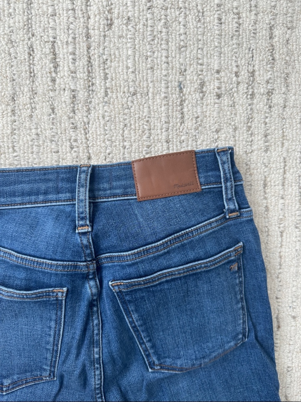 Madewell Deep Indigo Skinny Jeans - Picture 6 of 6